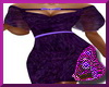 Purple Batiks Dress
