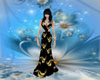 gown black/gold