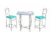 Private Chat Table Teal