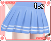 *ts* Pleated Skirt [Sax]