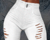 White Ripped Jeans