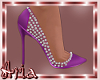 Elena Purple Heels