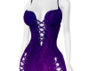 sexy violet dress