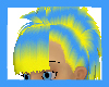 yellow&blue hair