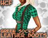HCF Green Socks Boots F