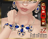 zZ Jewelry Set Sapphire