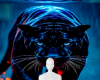 Panther fire background