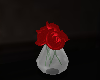vase of  roses