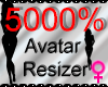 *M* Avatar Scaler 5000%