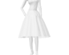 White jacket dress