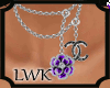  Necklace Purple