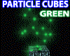 Green Star Particle Cube