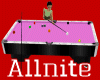 [A] Pink Pool Table