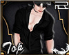 |RZ| Open Shirt - Black