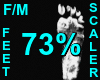 73% Feet Scaler F/M