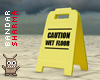 (BS) Caution Wet Floor