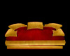 lM6l - Sofa 2 red & gold