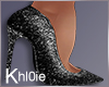K NYE black heels