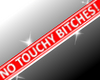 Animated No Touchy! sign