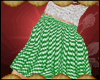 [E]Tartan Skirt Green