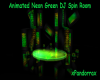 Neon Green Ani DJ Spin