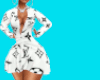 Louis V. B/W Dress