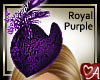 .a Sweetheart Hat Purple