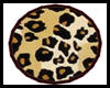 *A*Leopard Rug round