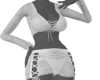 Crochet Bikini white