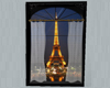 A Paris Window At Night