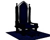 Single Royal Throne-Blue