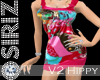::0zi::V2FucsiaMiniDress