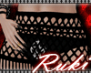Rk/ Black Skirt Mesh
