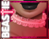 Frilly Choker LPink