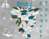 Bridal Bouq. Toss Sk Blu