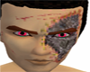 cybernetic face w/scars