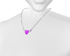 Vi Purple heart necklace