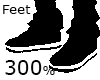 Feet 300% Scaler