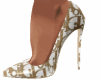♀CD gold heels