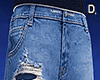 𝖉.Cargo Ripped Jeans