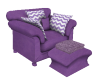 Lavender Cover Me Chair