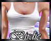 Tank and Shorts-White