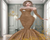 e_brown gala dress