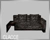 C snake skin couch