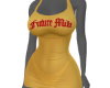 Girl yellow dress