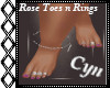 Rose Toes n Rings