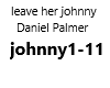 Leave her Johnny