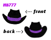 HB777 Cowboy/girl Hat BP