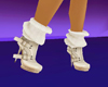 s~n~d cream strap boots