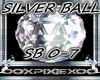 silver ball dj light